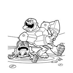 Раскраски: Teen Titans Go! - Бесплатные раскраски для печати