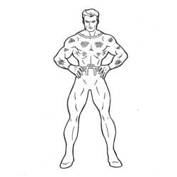 Раскраска: Аквамэн (Супер герой) #84979 - Раскраски для печати