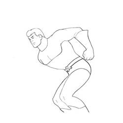 Раскраска: Аквамэн (Супер герой) #85168 - Бесплатные раскраски для печати