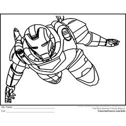 Раскраска: Мстители (Супер герой) #74047 - Бесплатные раскраски для печати