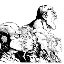Раскраска: Мстители (Супер герой) #74059 - Раскраски для печати
