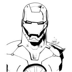 Раскраска: Мстители (Супер герой) #74081 - Бесплатные раскраски для печати