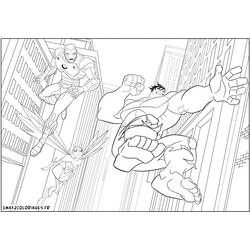 Раскраска: Мстители (Супер герой) #74090 - Бесплатные раскраски для печати