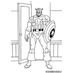 Раскраска: Мстители (Супер герой) #74137 - Бесплатные раскраски для печати