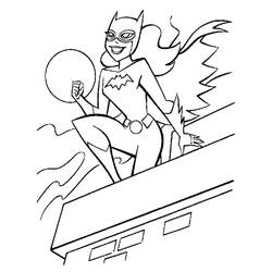 Раскраска: Batgirl (Супер герой) #77728 - Раскраски для печати