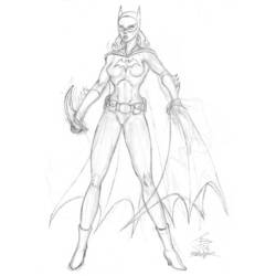 Раскраска: Batgirl (Супер герой) #77745 - Раскраски для печати