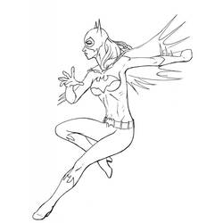 Раскраска: Batgirl (Супер герой) #77746 - Раскраски для печати