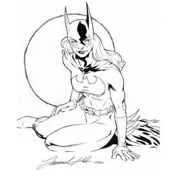 Раскраска: Batgirl (Супер герой) #77749 - Раскраски для печати