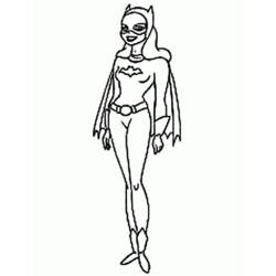 Раскраска: Batgirl (Супер герой) #77759 - Раскраски для печати