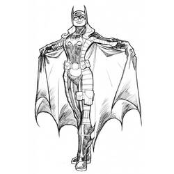 Раскраска: Batgirl (Супер герой) #77823 - Раскраски для печати