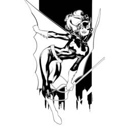 Раскраска: Batgirl (Супер герой) #77871 - Раскраски для печати
