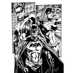 Раскраска: Batgirl (Супер герой) #77898 - Раскраски для печати