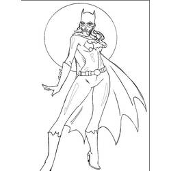 Раскраска: Batgirl (Супер герой) #77908 - Раскраски для печати