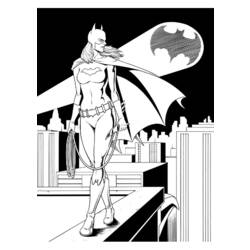 Раскраска: Batgirl (Супер герой) #77911 - Раскраски для печати