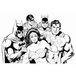 Раскраска: Batgirl (Супер герой) #77928 - Раскраски для печати