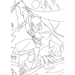 Раскраска: денщик (Супер герой) #77021 - Бесплатные раскраски для печати