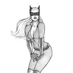Раскраска: Catwoman (Супер герой) #78066 - Раскраски для печати