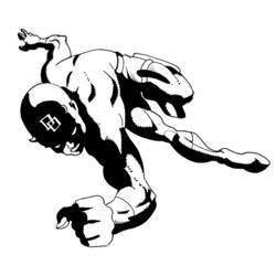 Раскраска: смельчак (Супер герой) #78210 - Раскраски для печати
