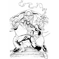 Раскраска: смельчак (Супер герой) #78235 - Раскраски для печати