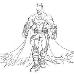 Раскраска: Super Heroes DC Comics (Супер герой) #80132 - Раскраски для печати