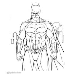 Раскраска: Super Heroes DC Comics (Супер герой) #80134 - Раскраски для печати