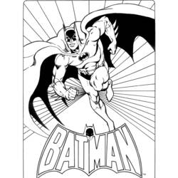 Раскраска: Super Heroes DC Comics (Супер герой) #80176 - Бесплатные раскраски для печати