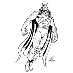 Раскраска: Super Heroes DC Comics (Супер герой) #80196 - Бесплатные раскраски для печати