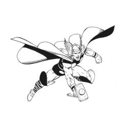 Раскраска: Super Heroes DC Comics (Супер герой) #80199 - Бесплатные раскраски для печати