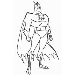 Раскраска: Super Heroes DC Comics (Супер герой) #80211 - Бесплатные раскраски для печати