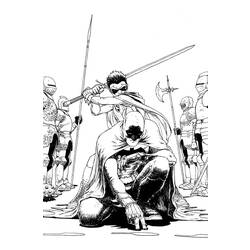 Раскраска: Super Heroes DC Comics (Супер герой) #80236 - Бесплатные раскраски для печати