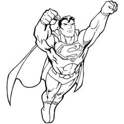 Раскраска: Super Heroes DC Comics (Супер герой) #80270 - Бесплатные раскраски для печати