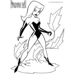 Раскраска: Super Heroes DC Comics (Супер герой) #80277 - Бесплатные раскраски для печати