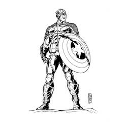 Раскраска: Super Heroes DC Comics (Супер герой) #80331 - Бесплатные раскраски для печати