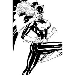 Раскраска: Super Heroes DC Comics (Супер герой) #80379 - Бесплатные раскраски для печати