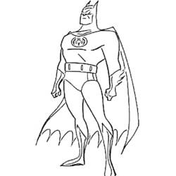Раскраска: Super Heroes DC Comics (Супер герой) #80445 - Раскраски для печати