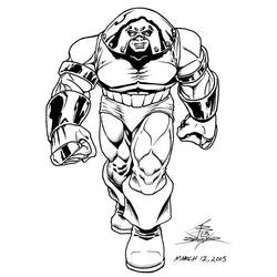 Раскраска: Super Heroes DC Comics (Супер герой) #80482 - Бесплатные раскраски для печати