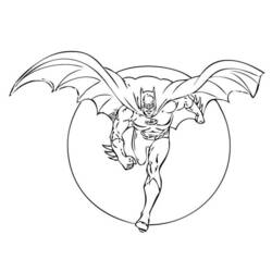 Раскраска: Super Heroes DC Comics (Супер герой) #80490 - Раскраски для печати