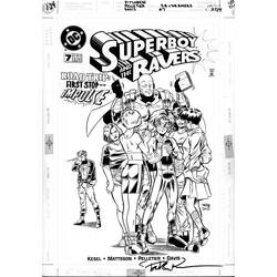 Раскраска: Super Heroes DC Comics (Супер герой) #80516 - Бесплатные раскраски для печати