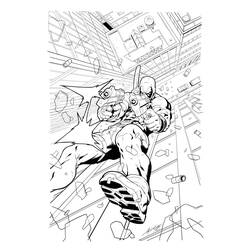 Раскраска: Deadpool (Супер герой) #82835 - Раскраски для печати