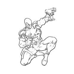 Раскраска: Deadpool (Супер герой) #82842 - Раскраски для печати