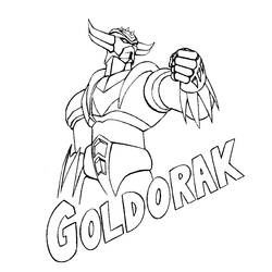 Раскраска: goldorak (Супер герой) #77224 - Раскраски для печати