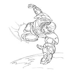 Раскраска: Железный Человек (Супер герой) #80596 - Бесплатные раскраски для печати