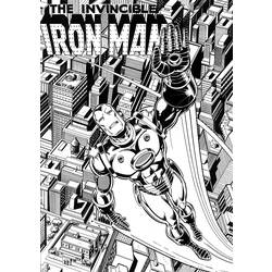 Раскраска: Железный Человек (Супер герой) #80611 - Бесплатные раскраски для печати