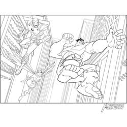 Раскраска: Железный Человек (Супер герой) #80647 - Бесплатные раскраски для печати