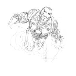 Раскраска: Железный Человек (Супер герой) #80674 - Бесплатные раскраски для печати
