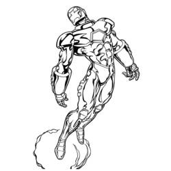 Раскраска: Marvel Superhero (Супер герой) #79591 - Бесплатные раскраски для печати