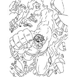 Раскраска: Marvel Superhero (Супер герой) #79816 - Бесплатные раскраски для печати