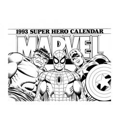 Раскраска: Marvel Superhero (Супер герой) #79862 - Раскраски для печати