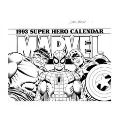 Раскраска: Marvel Superhero (Супер герой) #79937 - Раскраски для печати