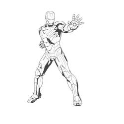 Раскраска: Marvel Superhero (Супер герой) #79975 - Бесплатные раскраски для печати